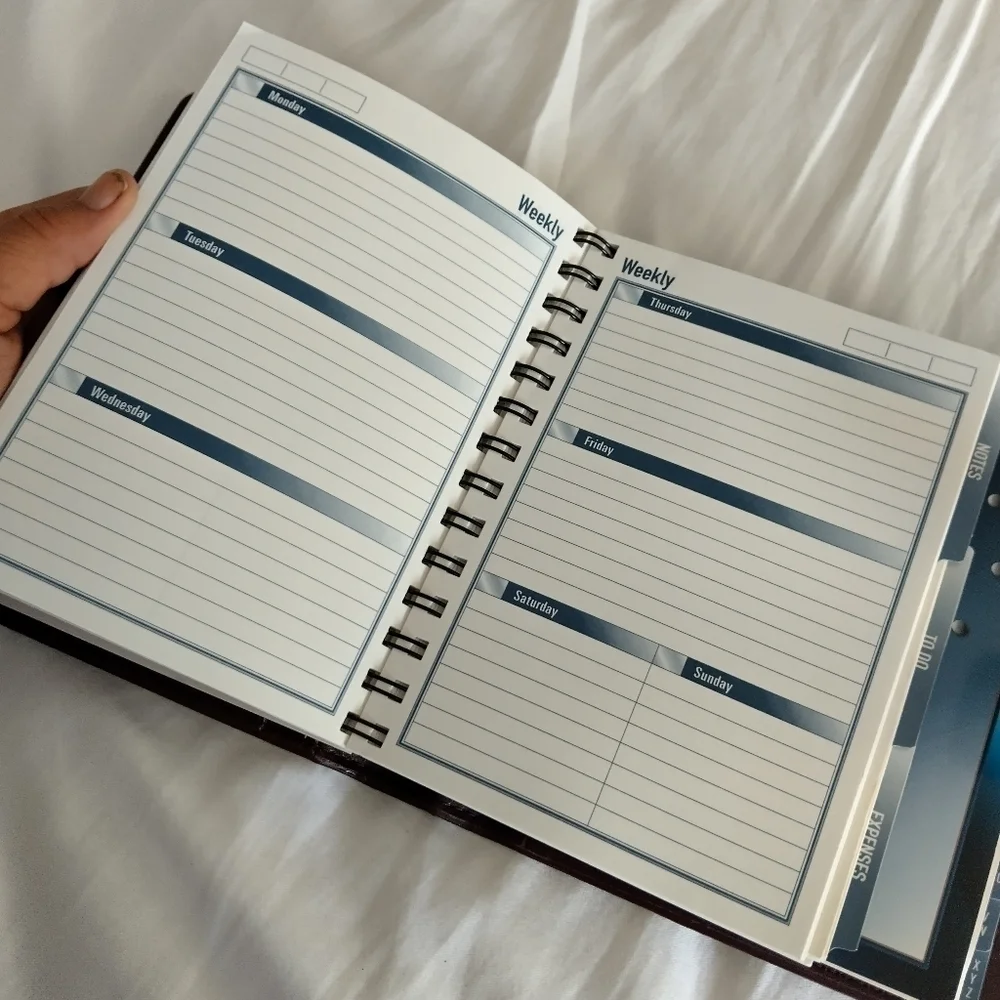 Vintage Day Runner Binder & Planner Organizer UNUSED